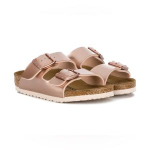 *NEW* Birkenstock Arizona Kids-Birko-Flor. Color 
Electric Metallic Copper